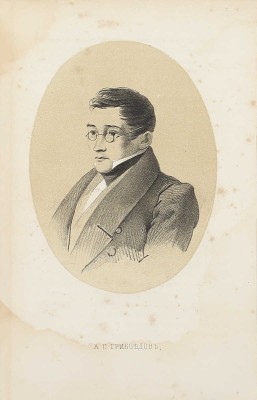 Григорьев П.И. В память столетия русского театра. 1756—1856. Оригинальное драматическое представление, составленное из 3 отделений в прозе и стихах, с хорами и танцами / Худож. П.Ф. Борель. СПб., 1856.